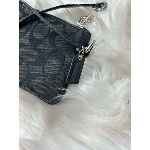 Coach black clutch small wallet - Picture 3 of 6